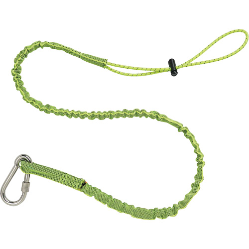 Ergodyne 19017 Tool Lanyard, Bungee, Carabiner/Loop