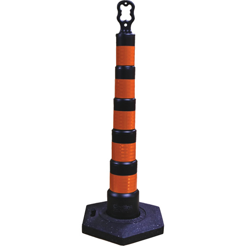 CCI Canada 03-750B-5HI D&eacute;lin&eacute;ateurs de d&eacute;viation Grip N Go, Hauteur 49", Noir