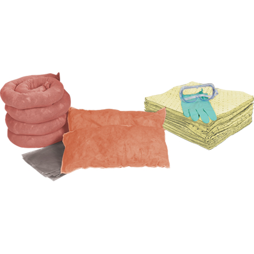 Zenith Safety Products SHP086 20-Gallon Replacement Kit, Hazmat