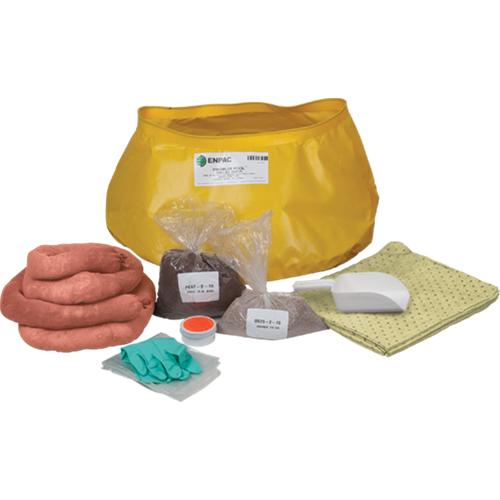 Zenith Safety Products SEJ846 Premium 17-Gallon Western Canada Replacement Kit, Hazmat