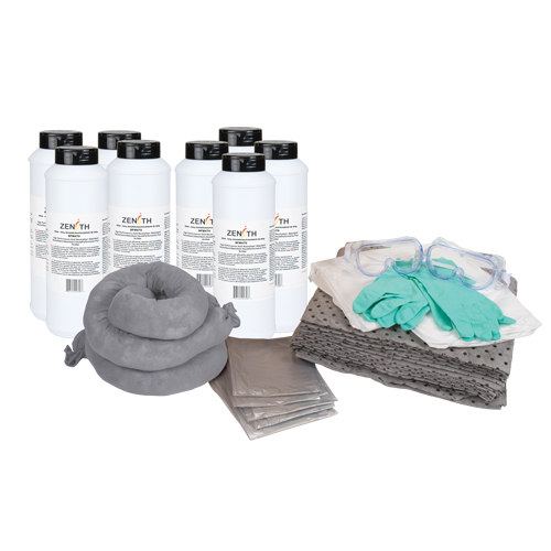 Produits de sécurité Zenith SEJ863 Trousse de rechange pour acide, 20 gallons, Mati&egrave;res dangereuses