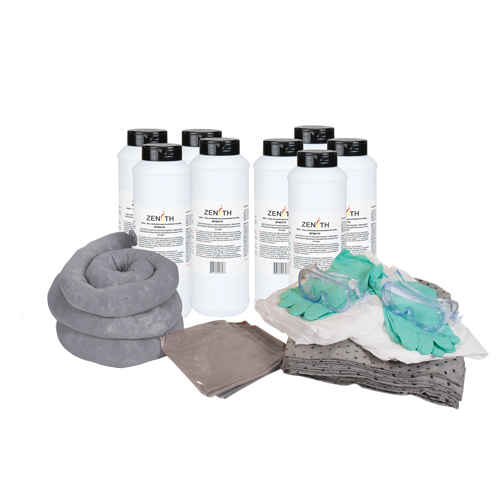 Zenith Safety Products SEJ864 20-Gallon Battery Acid Replacement Kit, Hazmat