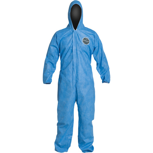 Dupont Personal Protection PB127SB-2X ProShield&reg; 10 Coveralls, 2X-Large, Blue, SMS
