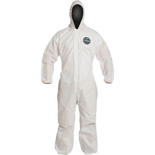 Dupont Personal Protection PB127SW-XL Coverall, X-Large, White, ProShield&reg; 10