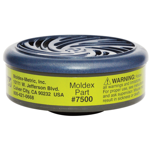 Moldex 7500 Cartouche pour respirateur, Cartouche gaz/vapeur, Formald&eacute;hyde