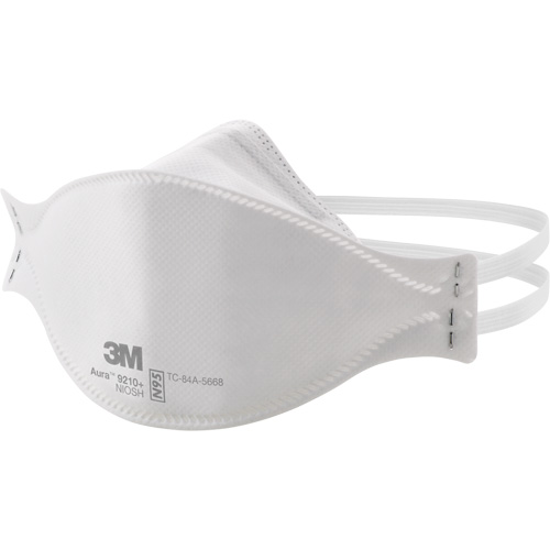 3M 9210+ 9210+ Aura Particulate Respirators, N95, NIOSH Certified