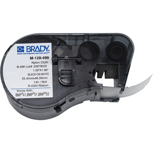 Brady M4-128-499 Cartouche pour imprimante d'&eacute;tiquettes, Noir