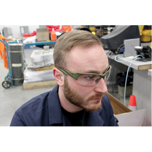 Zenith Safety Products SEK291 Z2000 Series Safety Glasses, Clear Lens, Anti-Scratch, Meets/Exceeds CSA Z94.3