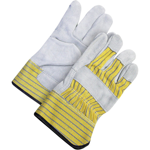 Bob Dale Gloves 30-1-W10EL Gants d'ajusteur classiques, Taille unique, Paume en Cuir de vache refendu, Doublure en Molleton