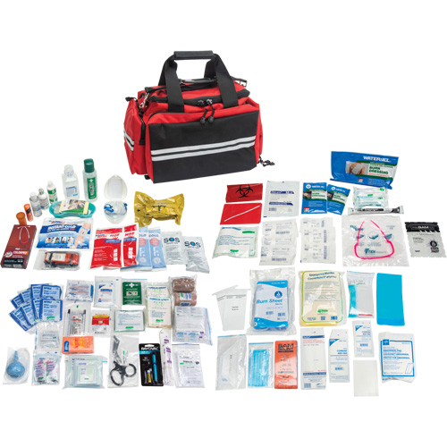 Safecross 01327 Deluxe Trauma & Crisis Deluxe First Aid Kit, NonMedical