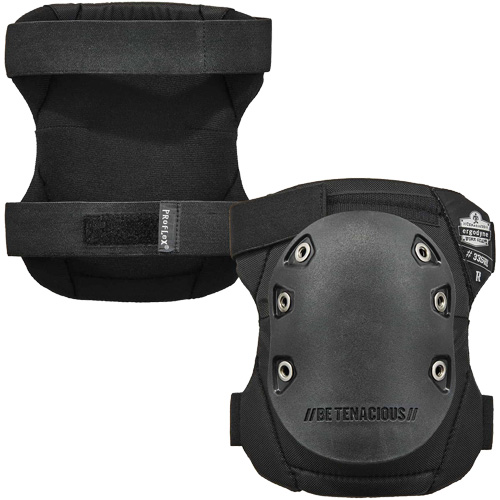Ergodyne 18336 Genouill&egrave;res antid&eacute;rapantes Proflex 335HL, Style Boucles et crochets, Prot&egrave;ge-genoux Caoutchouc, Tampons Mousse