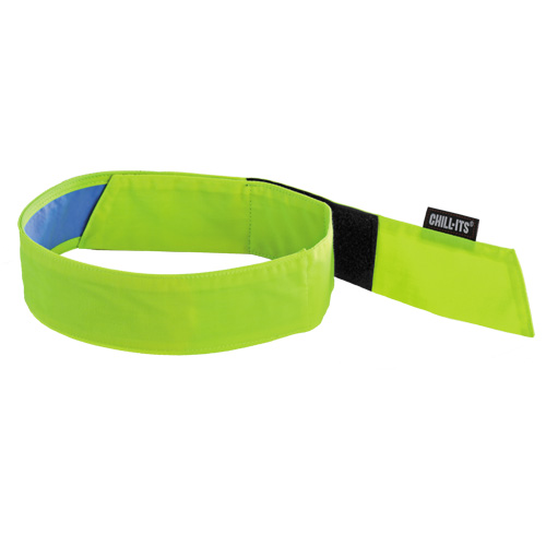 Ergodyne 12576 Foulard de refroidissement par &eacute;vaporation Chill-Its 6705CT, Jaune lime haute visibilit&eacute;