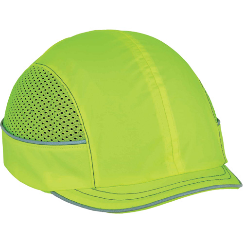 Ergodyne 23331 Casque de s&eacute;curit&eacute; Micro Brim 8950 Skullerz, Vert lime haute visibilit&eacute;