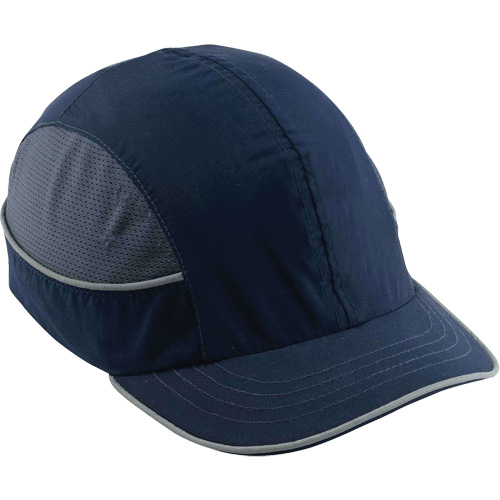 Ergodyne 23343 Casquette &agrave; bord court Skullerz 8950, Bleu marin