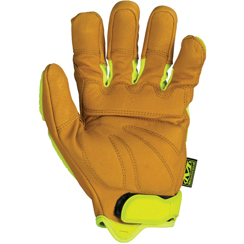 Mechanix Wear CG40-91-011 High-Visibility Heavy-Duty Mechanic's Impact Gloves, Synthetic Palm, Size X-Large/11