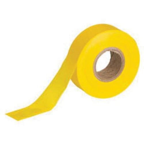 Brady 58347 STANDARD FLAGGING TAPE,1-3/16"X300', YELLOW