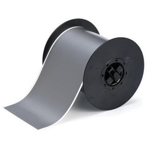 Brady B30C-4000-595-GY Ruban pour &eacute;tiqueteuse, Vinyle, Gris, Largeur de 4"