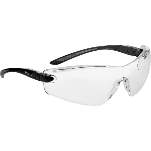 Bollé Safety COBPSI Cobra Safety Glasses, Clear Lens, Anti-Fog/Anti-Scratch, Meets/Exceeds CSA Z94.3