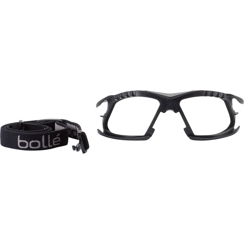 Bollé Safety RUSHKITFS Garniture amovible en mousse et bandeau pour lunettes de s&eacute;curit&eacute; RUSH+