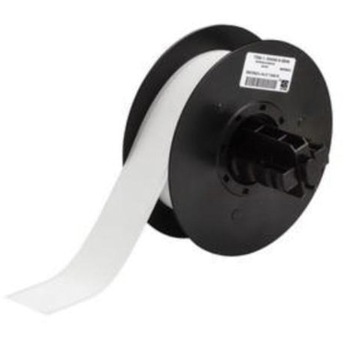 Brady B30C-1125-855-WT ToughWash&reg; Printer Tape, Polyester, White, 1.125" Width