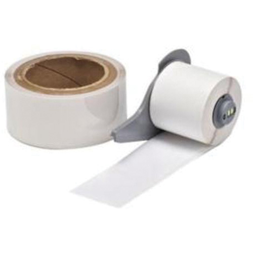 Brady M7-2000-483-WT-KT Floor Marking Printer Tape, Polyester, White, 2" Width