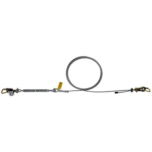 3M DBI Sala Fall Protection 7403060 SecuraSpan HLL Lifeline Assembly, Galvanized Cable