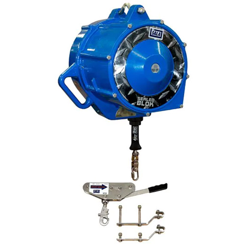 3M DBI Sala Fall Protection 3303016 Rollgliss Descender, 200' L, Stainless Steel Cable Lifeline