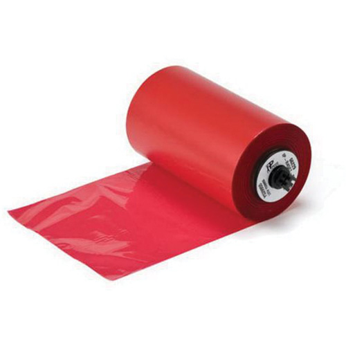 Brady IP-R4407-RD Series R4400 Printer Ribbon, 4.33" x 984', Red