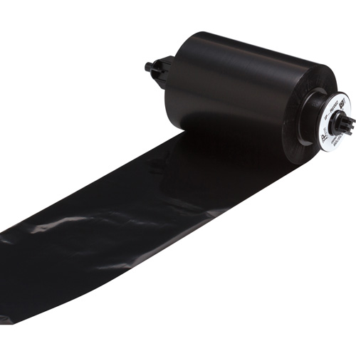 Brady IP-R6002 Series R6000 Printer Ribbon, 3.27" x 984', Black