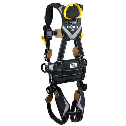 3M DBI Sala Fall Protection 1113321C ExoFit NEX Arc Flash Construction Style Harness, CSA Certified, Class APR, Medium, 420 lbs. Cap.