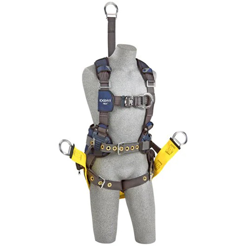 3M DBI Sala Protection Contre Les Chutes 1113292C Harnais pour l'industrie p&eacute;troli&egrave;re et gazi&egrave;re ExoFit NEX, Certifi&eacute;e CSA, Classe ALP, Grand, Cap. 420 lb