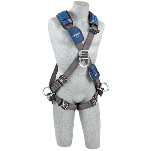 3M DBI Sala Fall Protection 1113112C ExoFit NEX Cross-Over Style Harness, CSA Certified, Class ALP, Large, 420 lbs. Cap.