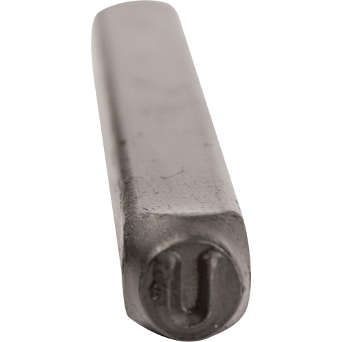 C.H. Hanson 20250U Individual Standard General Purpose Steel Hand Stamp Pieces, U, 3/16"
