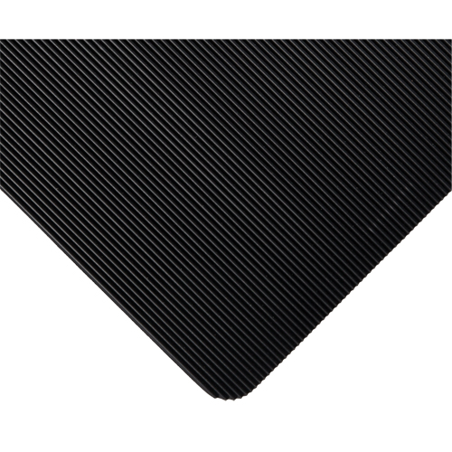 Wearwell 305.14X4X44BK Tapis no 305, Couloir, 4' x 44' x 1/4", Noir