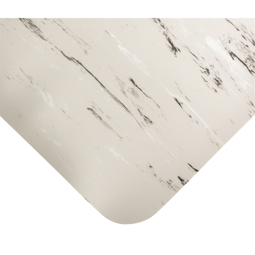 Wearwell 494.12X2X60GY Tile-Top Select Anti-Microbial Mats No.494, Smooth, 2' x 60' x 1/2", Grey, PVC