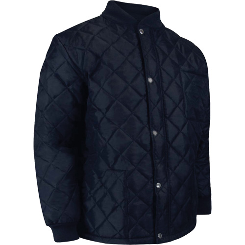 Navy blue on sale quilted jacket