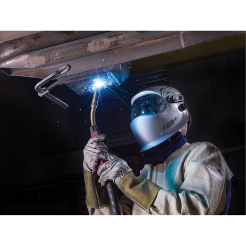 Optrel 1006.500 Masques de soudage e684, 3,94" lo x 1,97" la Champ de vision, Teinte 4/5 - 13, Argent