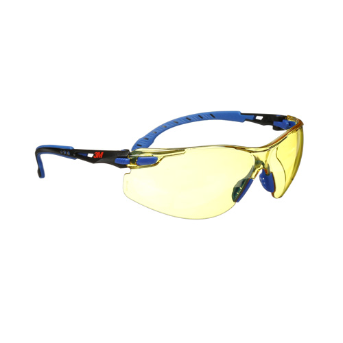 3M S1103SGAF Solus Safety Glasses with Scotchgard Lenses, Amber Lens, Anti-Fog, Meets/Exceeds CSA Z94.3