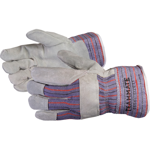 Superior Glove Works Ltd. 66B-XL Gants d'ajusteur Endura, T-Grand, Paume en Cuir de vache refendu