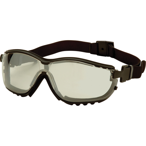 Pyramex GB1880ST Lunettes de s&eacute;curit&eacute; &eacute;tanches V2G, Lentille Miroir int&eacute;rieur/ext&eacute;rieur, Antibu&eacute;e/Anti-&eacute;gratignures, ANSI Z87+/R&eacute;pond ou surpasse la norme CSA Z94.3