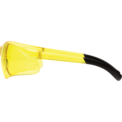 Pyramex S2530S Ztek&reg; Safety Glasses, Amber Lens, Anti-Scratch, ANSI Z87+/Meets/Exceeds CSA Z94.3