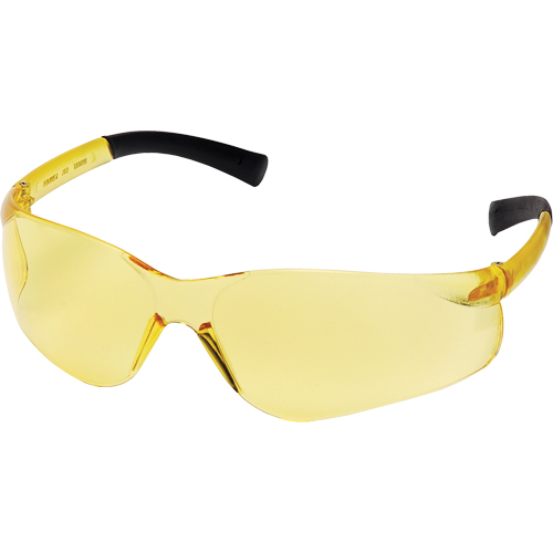 Pyramex S2530S Ztek&reg; Safety Glasses, Amber Lens, Anti-Scratch, ANSI Z87+/Meets/Exceeds CSA Z94.3