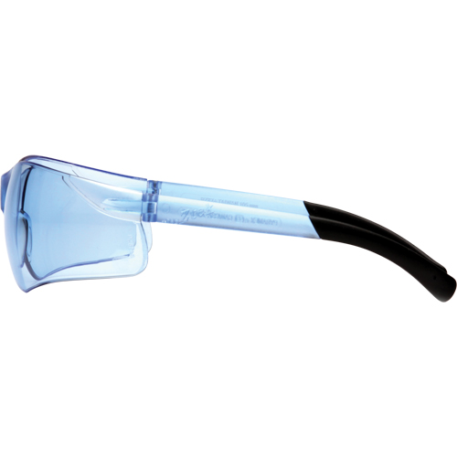 Pyramex S2560S Ztek&reg; Safety Glasses, Blue Lens, Anti-Scratch, ANSI Z87+/Meets/Exceeds CSA Z94.3
