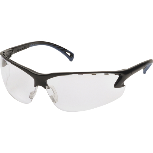 Pyramex SB5710DT Venture 3 Safety Glasses, Clear Lens, Anti-Fog/Anti-Scratch, ANSI Z87+/Meets/Exceeds CSA Z94.3