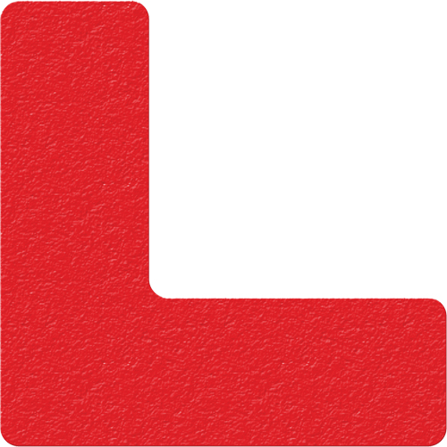 Incom Top Tape & Label LM110R Lean 5S Manufacturing Markers, L, 6" L x 6" W, Red, Vinyl