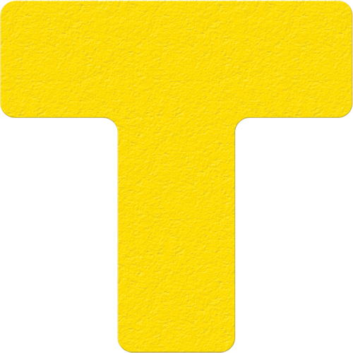 Incom Top Tape & Label LM130Y Marqueurs de fabrication all&eacute;g&eacute;e 5S, T, 6" lo x 6" la, Jaune, Vinyle