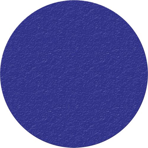 Incom Top Tape & Label LM190B Marqueurs de fabrication all&eacute;g&eacute;e 5S, Cercle, 6" lo x 6" la, Bleu, Vinyle