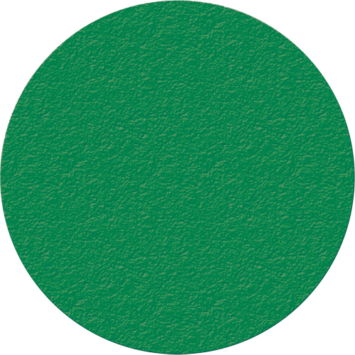 Incom Top Tape & Label LM190G Marqueurs de fabrication all&eacute;g&eacute;e 5S, Cercle, 6" lo x 6" la, Vert, Vinyle