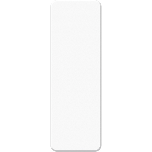 Incom Top Tape & Label ASM100W Marqueurs all&eacute;g&eacute;e/5S Armor Stripe, Rectangle, 6" lo x 2" la, Blanc, Plastique