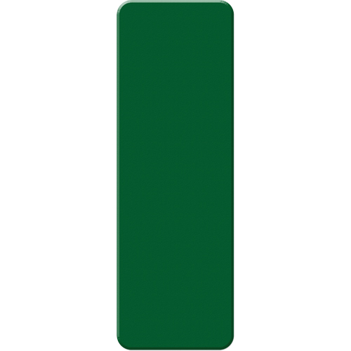 Incom Top Tape & Label ASM100G Armor Stripe Lean/5S Markers, Rectangle, 6" L x 2" W, Green, Plastic